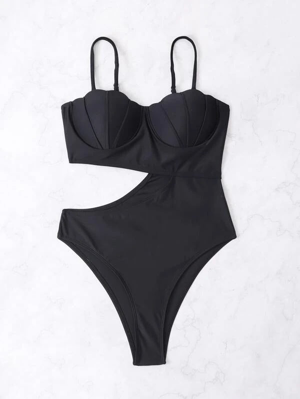 Sexy One-piece cut out Swimsuit