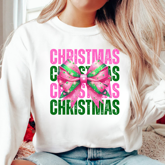 Vintage Christmas Sweatshirt, Retro Holiday Crewneck, Festive Xmas Jumper, Winter Seasonal Pullover, Unisex Top