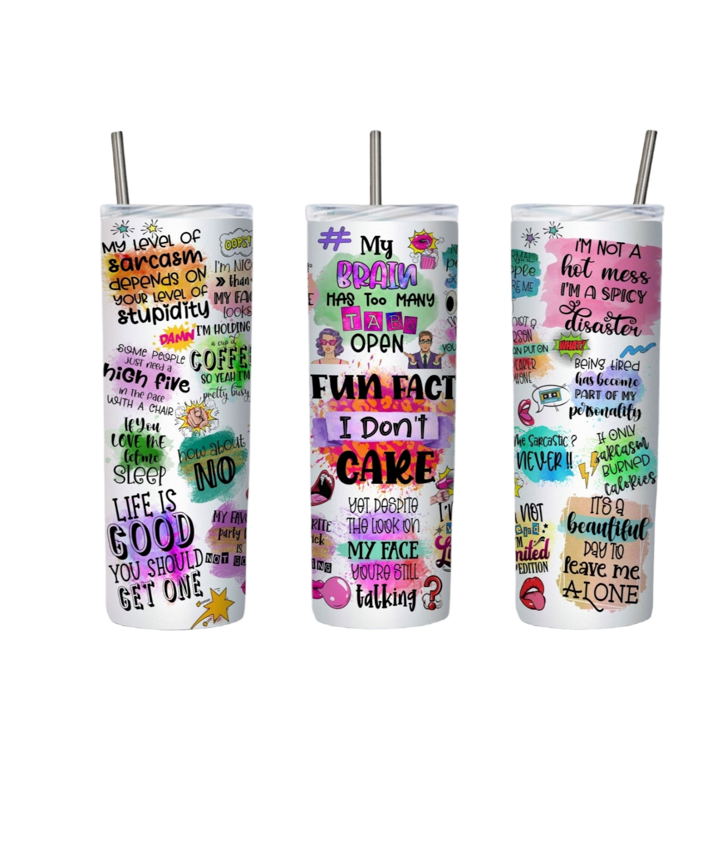 Sarcastic Tumblers